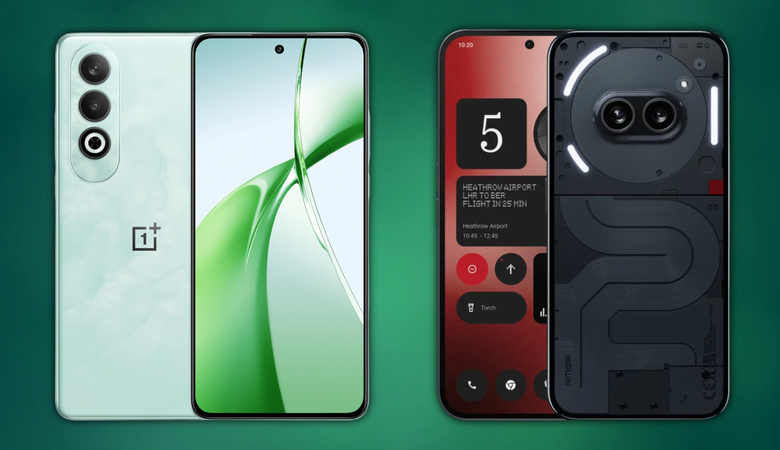 OnePlus Nord CE4 مقابل Nothing Phone 2(a): المعركة المعيارية ومواجهة الألعاب