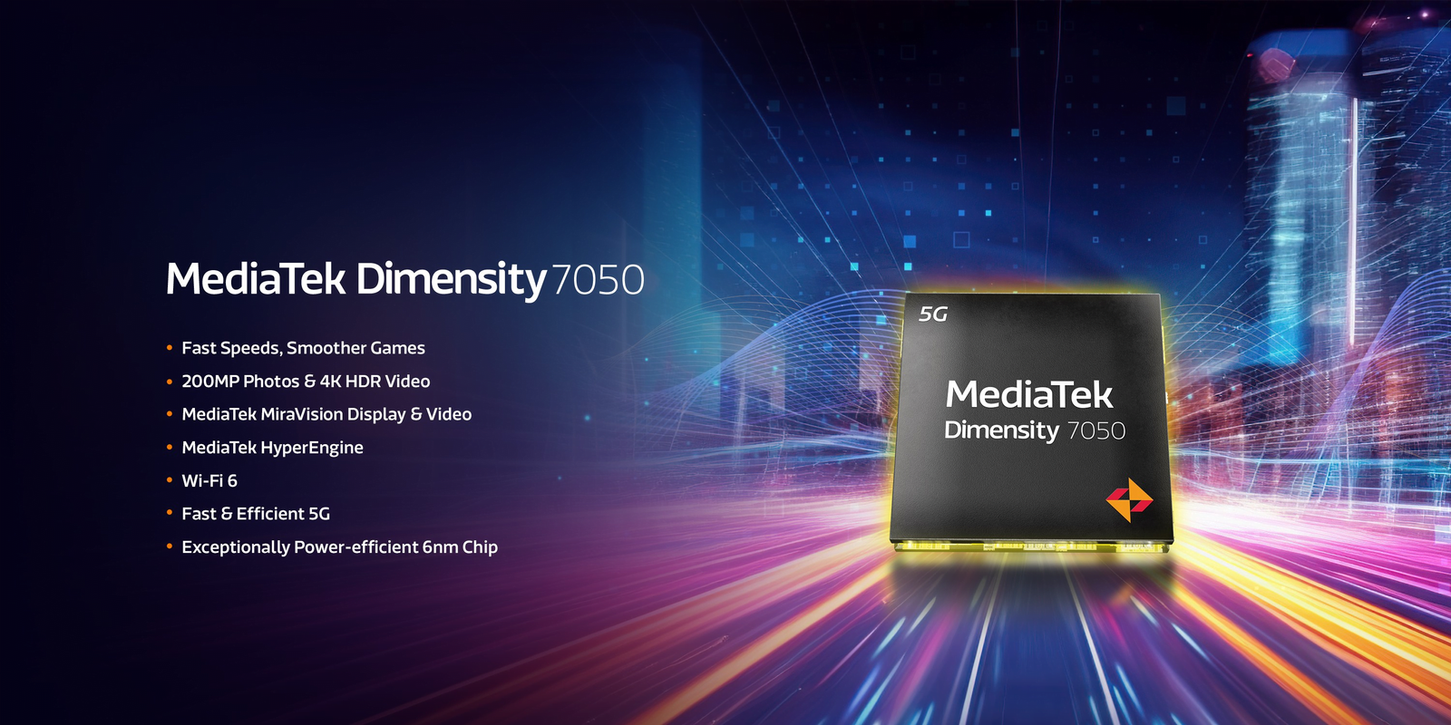 مراجعة معالج MediaTek Dimensity 7050 | ميديا تيك ديمنسيتي 7050 مراجعة معالج MediaTek Dimensity 7050: الابتكار في الأداء والكفاءة 