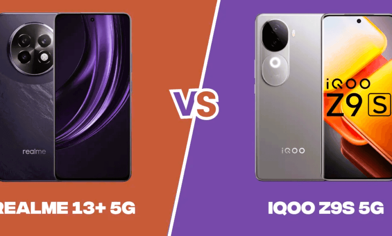 مقارنة بين iQOO Z9s وRealme 13+: أيهما الأفضل؟