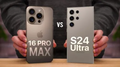 مقارنة بين iPhone 16 Pro Max و Galaxy S24 Ultra