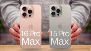 مقارنة شاملة بين iPhone 16 Pro Max و iPhone 15 Pro Max