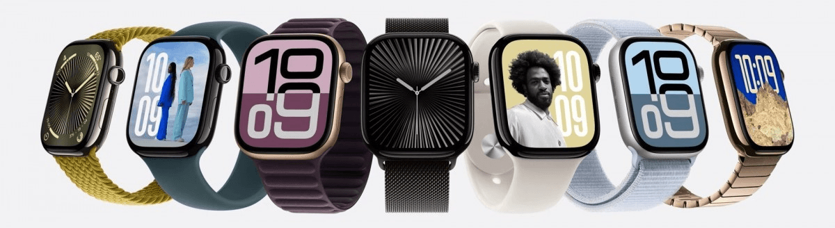 آبل تكشف عن أنحف وأخف ساعة Apple Watch Series 10