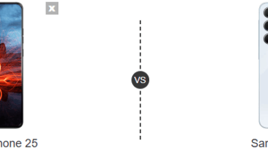 مقارنة شاملة بين Samsung Galaxy A55 5G و Motorola ThinkPhone 25