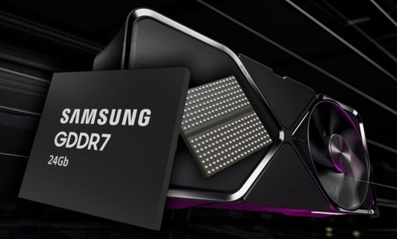 سامسونج تكشف الستارعن أول ذاكرة DRAM GDDR7 بسعة 24 جيجابايت في العالم