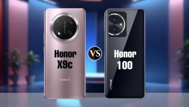 مقارنة شاملة بين Honor X9c وHonor 100