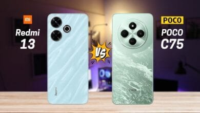 مقارنة بين هاتفين: Xiaomi Poco C75 و Realme 13 4G