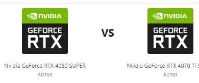 تفاصيل مهمة عن Nvidia GeForce RTX 4080 SUPER و Nvidia GeForce RTX 4070 Ti SUPER