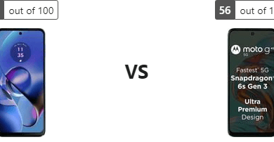 معركة التكنولوجيا المتقدمة: Motorola Moto G64 ضد Motorola Moto G45