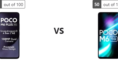 مختبر التكنولوجيا: مميزات Xiaomi Poco M6 Plus مقابل Xiaomi Poco M6 5G