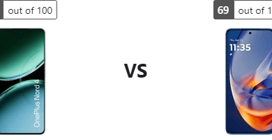 معركة الهواتف المتقدمة: مقارنة OnePlus Nord 4 و Motorola Edge 50 Neo