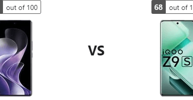 مراجعة فنية استراتيجية: Vivo V40 5G يقابل Vivo iQOO Z9s