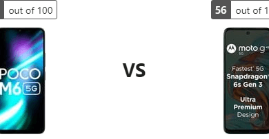 مراجعة فنية متقدمة: Xiaomi Poco M6 5G يواجه Motorola Moto G45