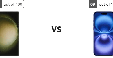 مراجعة فنية استراتيجية: Samsung Galaxy S23 Ultra يقابل Apple iPhone 16 Plus