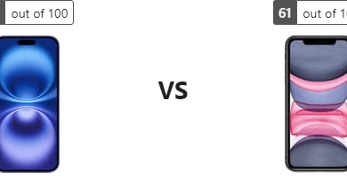 تقييم متكامل للخصائص: Apple iPhone 16 Plus يواجه Apple iPhone 11