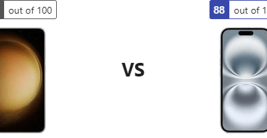 معركة الابتكار التقني: Samsung Galaxy S23 يواجه Apple iPhone 16