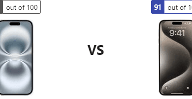 مختبر الابتكار: مقارنة Apple iPhone 16 و Apple iPhone 15 Pro Max