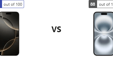 جدول مقارنة بين Apple iPhone 16 Pro Max و Apple iPhone 16