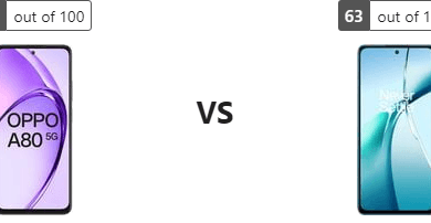 تقرير مواصفات متكامل: مقارنة Oppo A80 5G يتحدى OnePlus Nord CE4 Lite