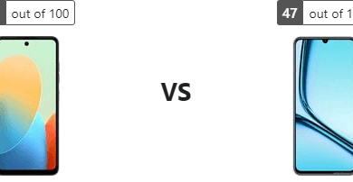 دراسة مقارنة: تفاصيل Tecno Pop 8 و Realme Note 60