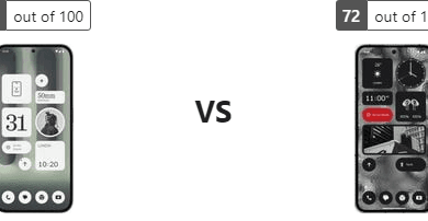 تقييم علمي: خصائص Nothing Phone (2a) Plus مقابل Nothing Phone (2)