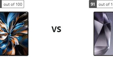 معركة التكنولوجيا المتقدمة: مقارنة Vivo X Fold3 Pro مع Samsung Galaxy S24 Ultra