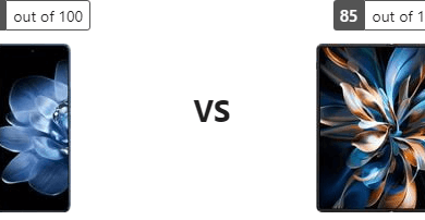 دراسة فنية: خصائص Xiaomi Mix Fold 4 و Vivo X Fold3 Pro