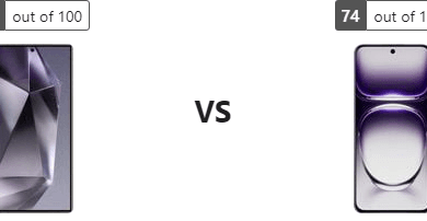 تحليل عميق للمواصفات: Samsung Galaxy S24 Ultra مقابل Oppo Reno 12 Pro 5G