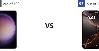 مقارنة Samsung Galaxy S23 Plus مع Apple iPhone 16 Pro