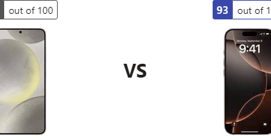 مقارنة مواصفات Samsung Galaxy S24 (Snapdragon) و Apple iPhone 16 Pro