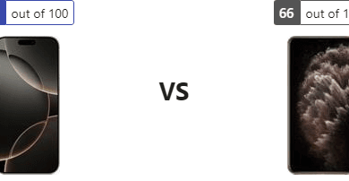 تقرير مفصل: مميزات Apple iPhone 16 Pro Max و Apple iPhone 11 Pro Max