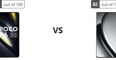 معركة الهواتف المتقدمة: مقارنة Xiaomi Poco F6 و Realme GT 6