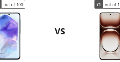 مراجعة علمية متقدمة: Samsung Galaxy A55 5G أم Oppo Reno 12 5G؟