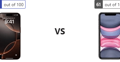 معيار التكنولوجيا: Apple iPhone 16 Pro ضد Apple iPhone 11