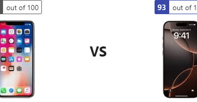 تحليل استراتيجي للمواصفات: Apple iPhone X و Apple iPhone 16 Pro