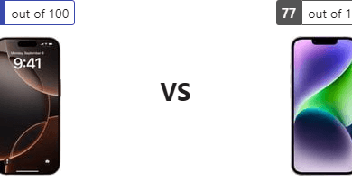 تقييم علمي: خصائص Apple iPhone 16 Pro مقابل Apple iPhone 14 Plus