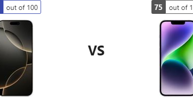 مراجعة متخصصة: مقارنة Apple iPhone 16 Pro Max و Apple iPhone 14