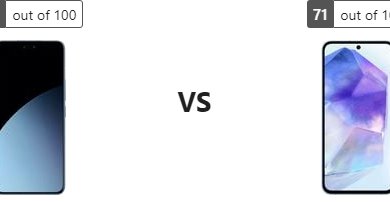 تحليل دقيق للابتكارات: Xiaomi 14 Civi و Samsung Galaxy A55 5G