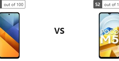 دراسة مقارنة متكاملة: Xiaomi Poco M6 4G أو Xiaomi Poco M5؟