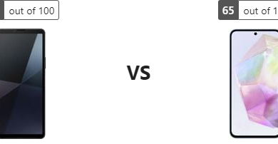 معركة الهواتف: Sony Xperia 10 VI يواجه Samsung Galaxy A35 5G