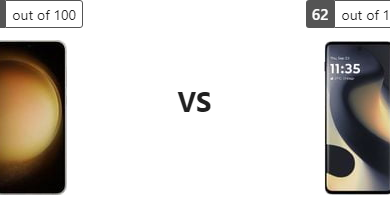 تقرير تفصيلي: مقارنة Samsung Galaxy S23 ضد Motorola Edge (2024)