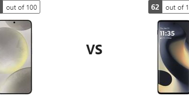 تحليل عميق: مقارنة Samsung Galaxy S24 (Snapdragon) و Motorola Edge (2024)