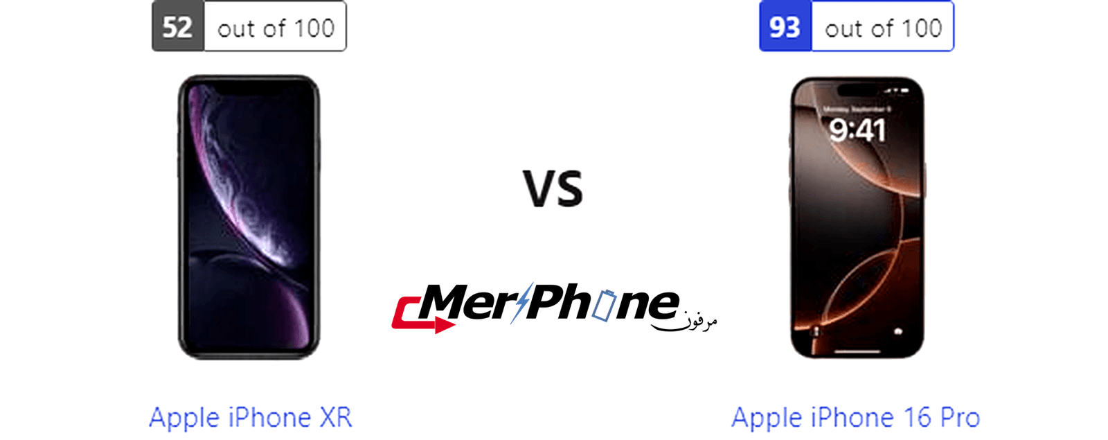 دراسة تقنية متخصصة: Apple iPhone XR و Apple iPhone 16 Pro
