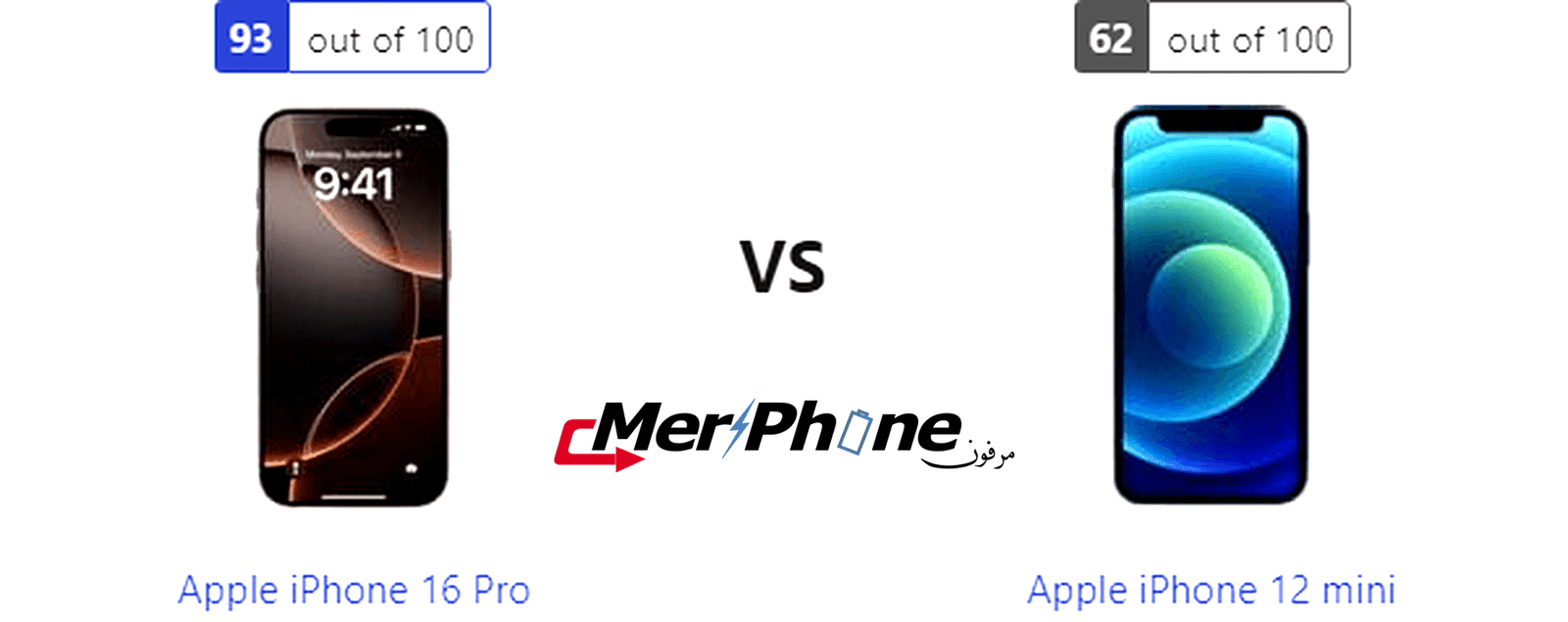 تحليل عميق للمواصفات: Apple iPhone 16 Pro مقابل Apple iPhone 12 mini