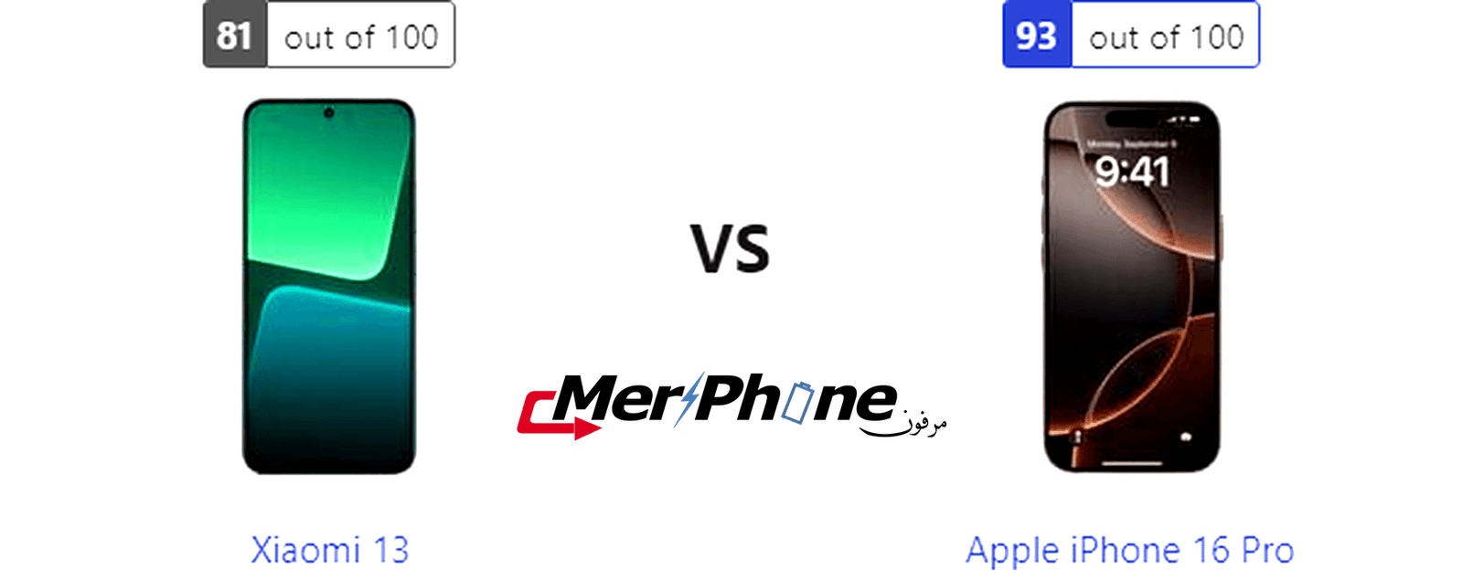 مراجعة متكاملة: Xiaomi 13 يقابل Apple iPhone 16 Pro