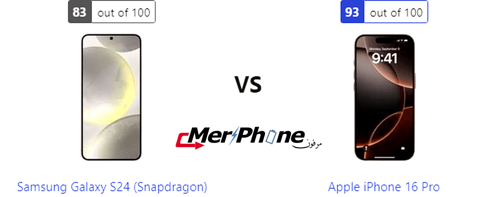 تقييم فني متكامل: خصائص Samsung Galaxy S24 (Snapdragon) و Apple iPhone 16 Pro