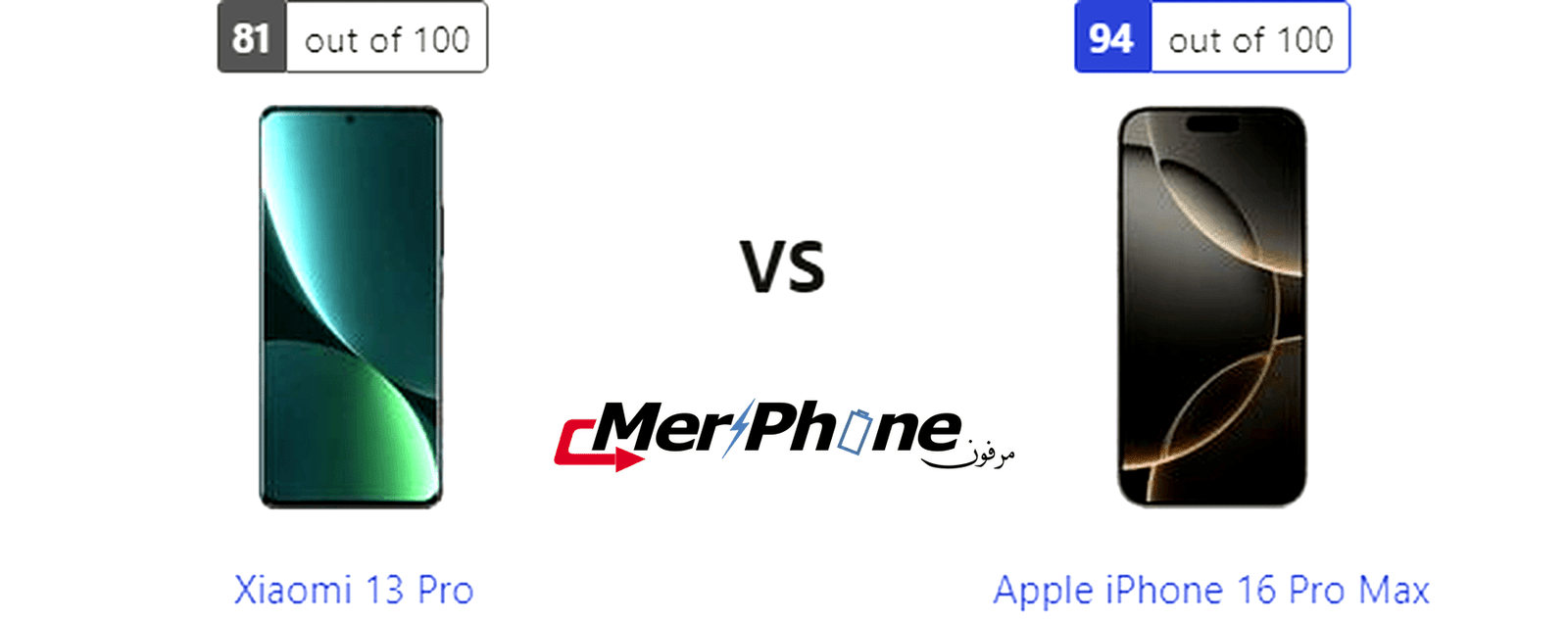 تقرير مواصفات متكامل: مقارنة Xiaomi 13 Pro يتحدى Apple iPhone 16 Pro Max