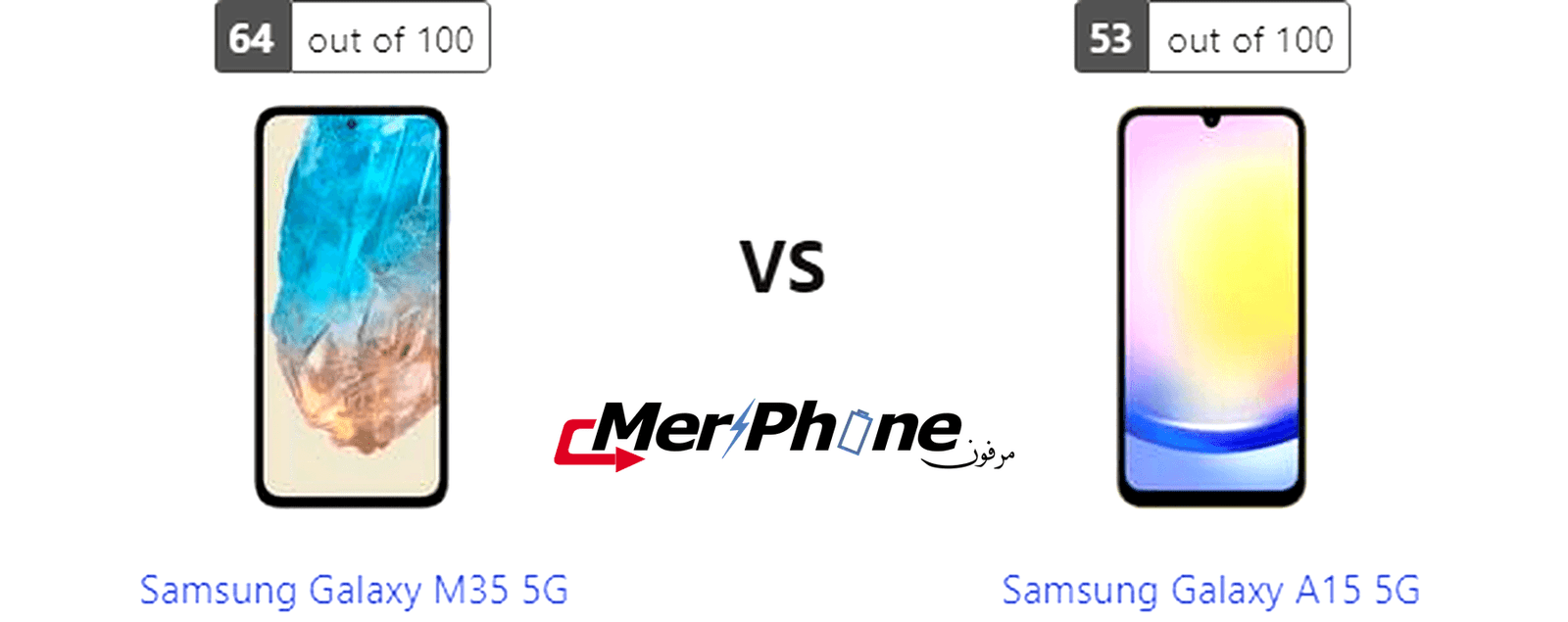 معركة التكنولوجيا: Samsung Galaxy M35 5G مقابل Samsung Galaxy A15 5G