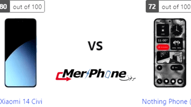 تقرير مفصل للمواصفات: Xiaomi 14 Civi ضد Nothing Phone (2)