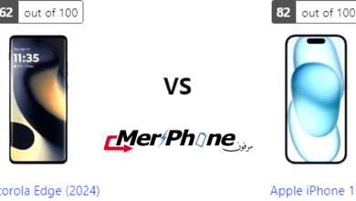 مقارنة استراتيجية: Motorola Edge (2024) يتحدى Apple iPhone 15