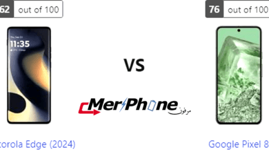 تحليل دقيق للأداء: مقارنة Motorola Edge (2024) و Google Pixel 8